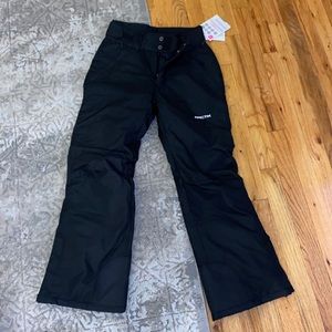 NWT Women black ski pants